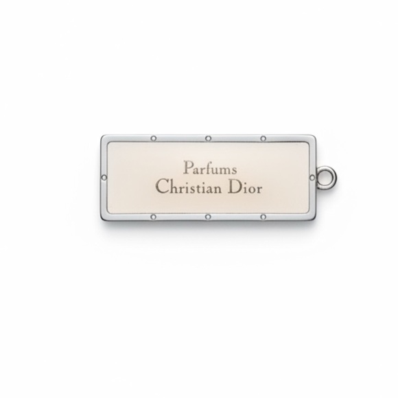 Dior Silver and Cream Necklace - Picture 2 of 2